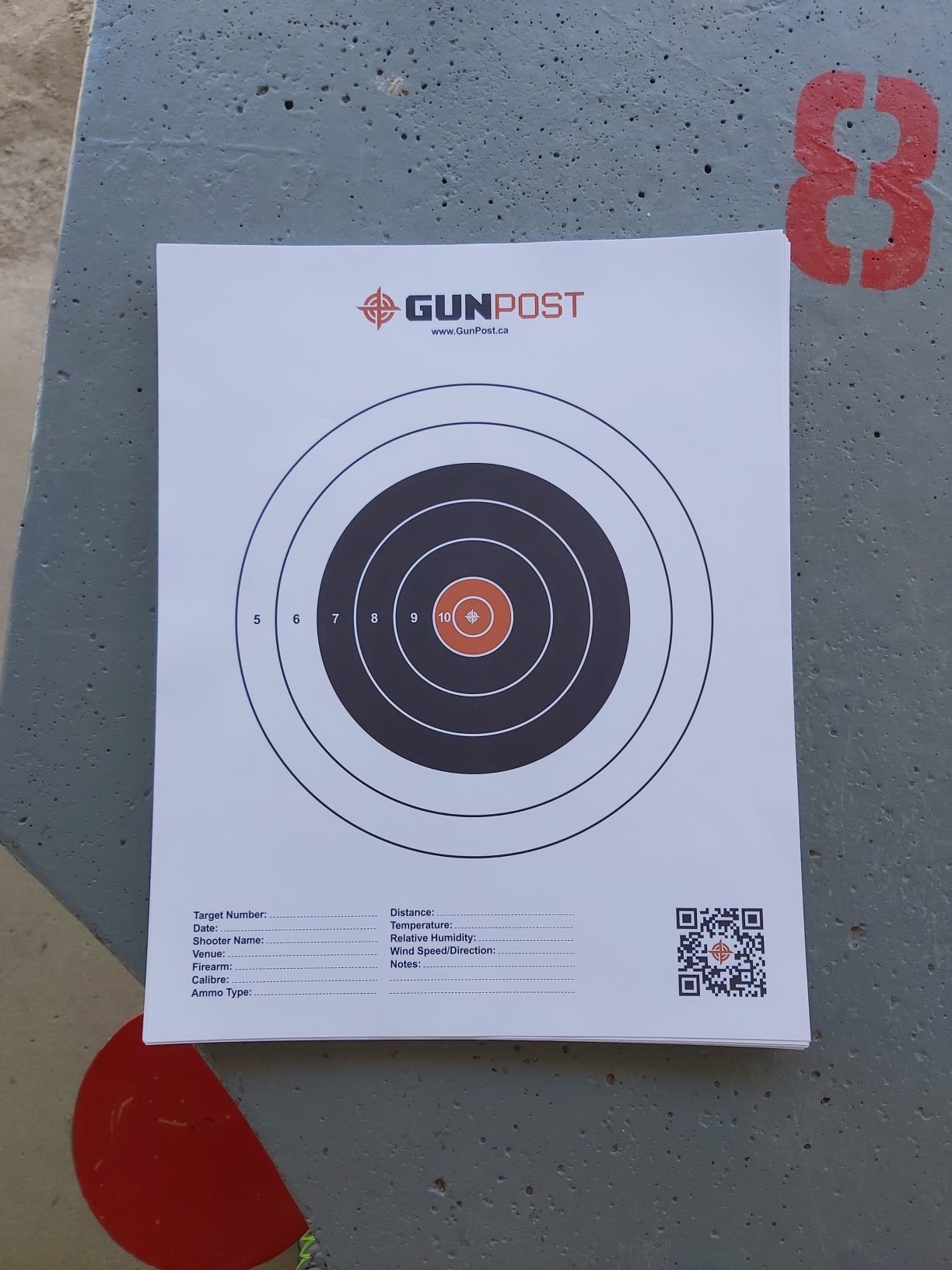 GunPost Iron Sight Targets 16x20 inch